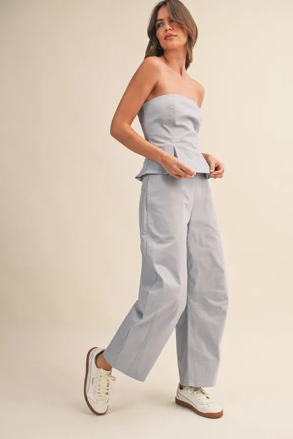 Klesis Jumpsuit Milani Pleated Barrel Jumpsuit
