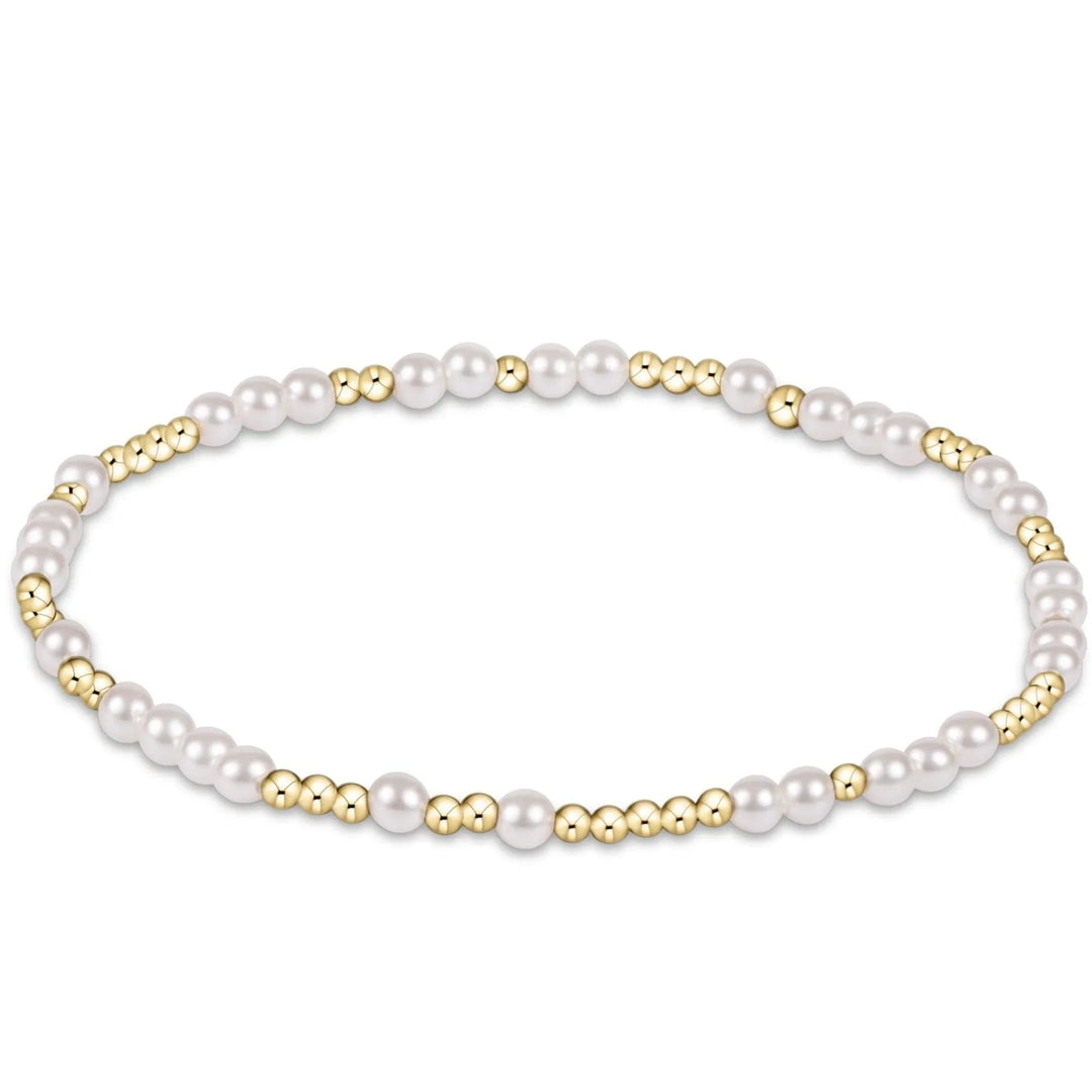 Hope Unwritten Pearl 3mm Bracelet