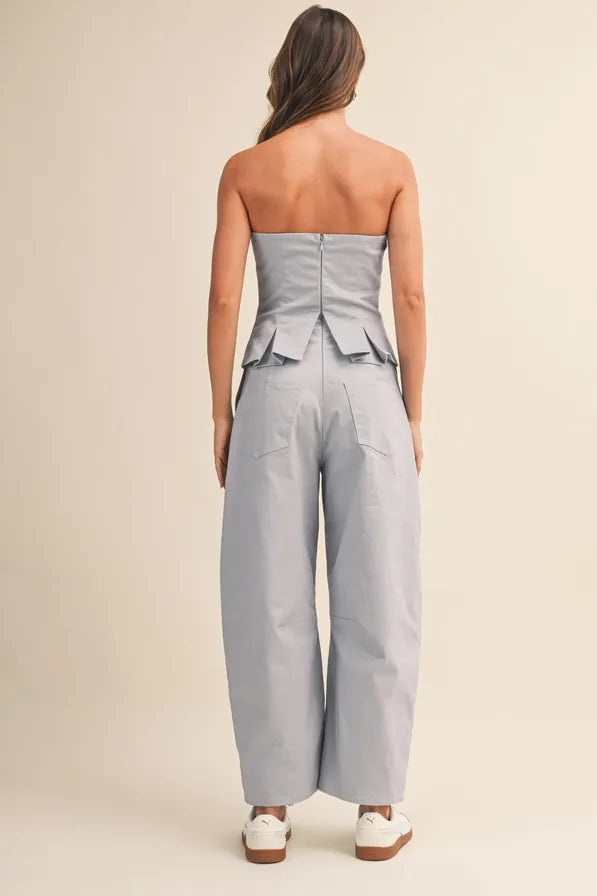 Klesis Jumpsuit Milani Pleated Barrel Jumpsuit
