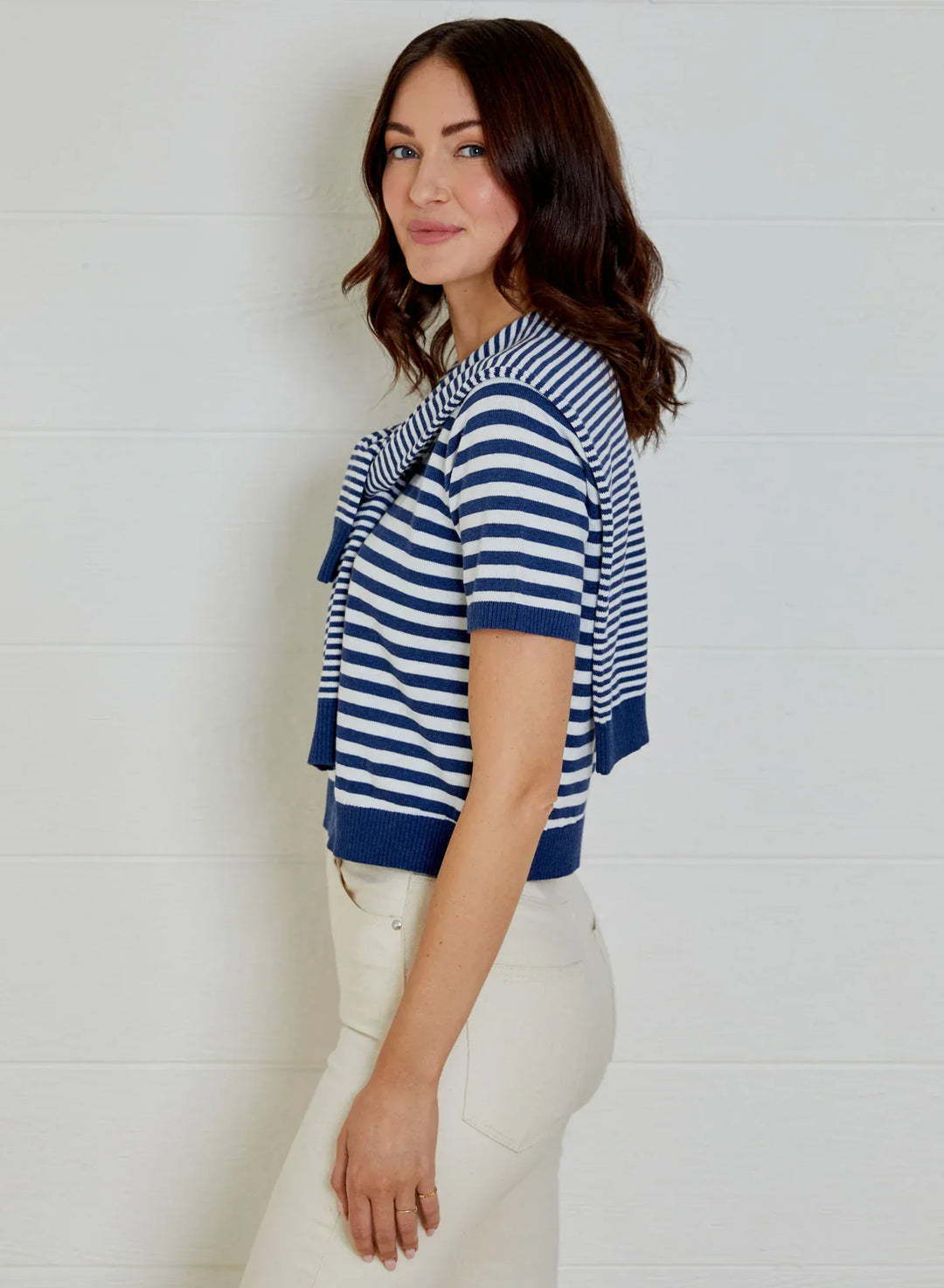 Design History New York Top Riley Striped Top