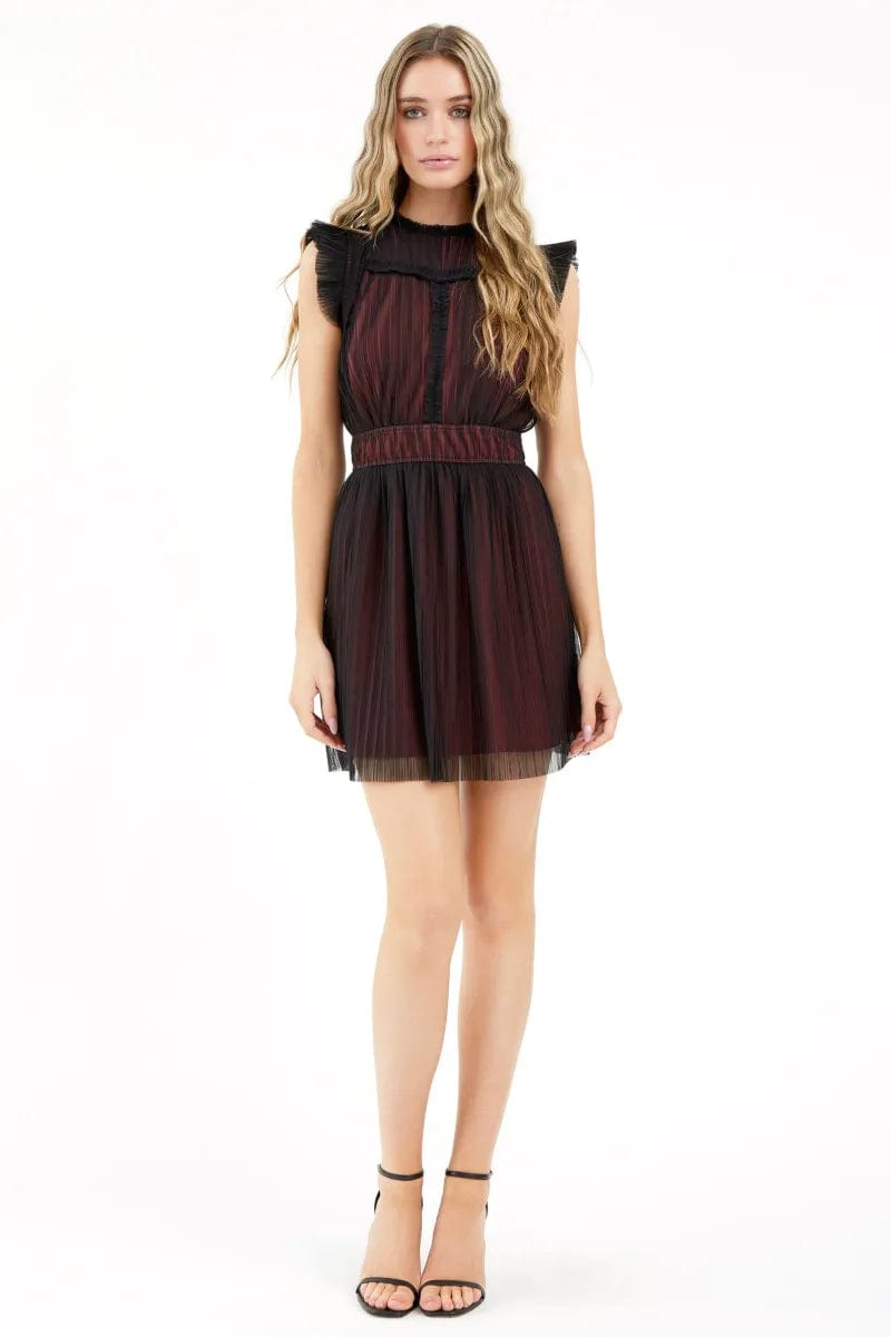 Adelyn Rae Dress Ariana Tulle Mini Dress