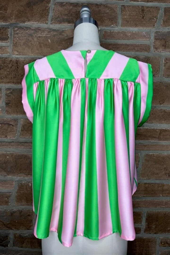 Adrienne Top Paige Shirred Top
