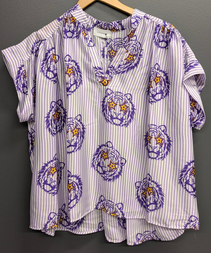 Adrienne Top Purple Glaze / S Emerson Top