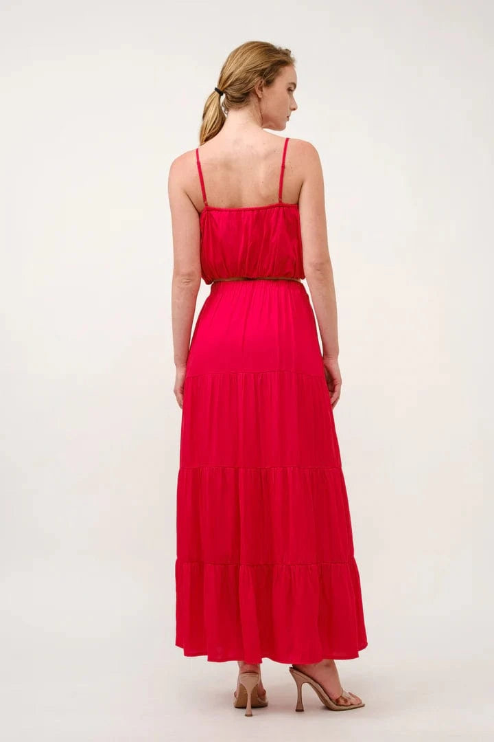 Aiblee Set Lily Crop Top & Maxi Skirt Set