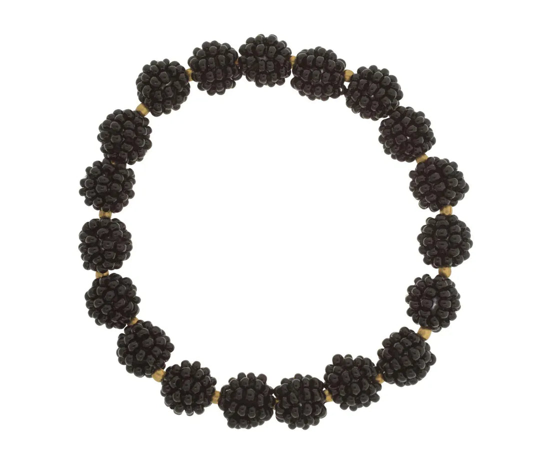 Aid Through Trade Bracelet Boho / Black Globe Bracelet