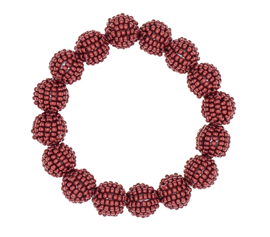 Aid Through Trade Bracelet Classic / Garnet Globe Bracelet