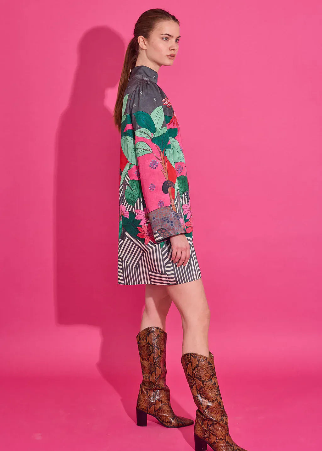 Alden Adair Dress Emery Dress - Colony Stripe