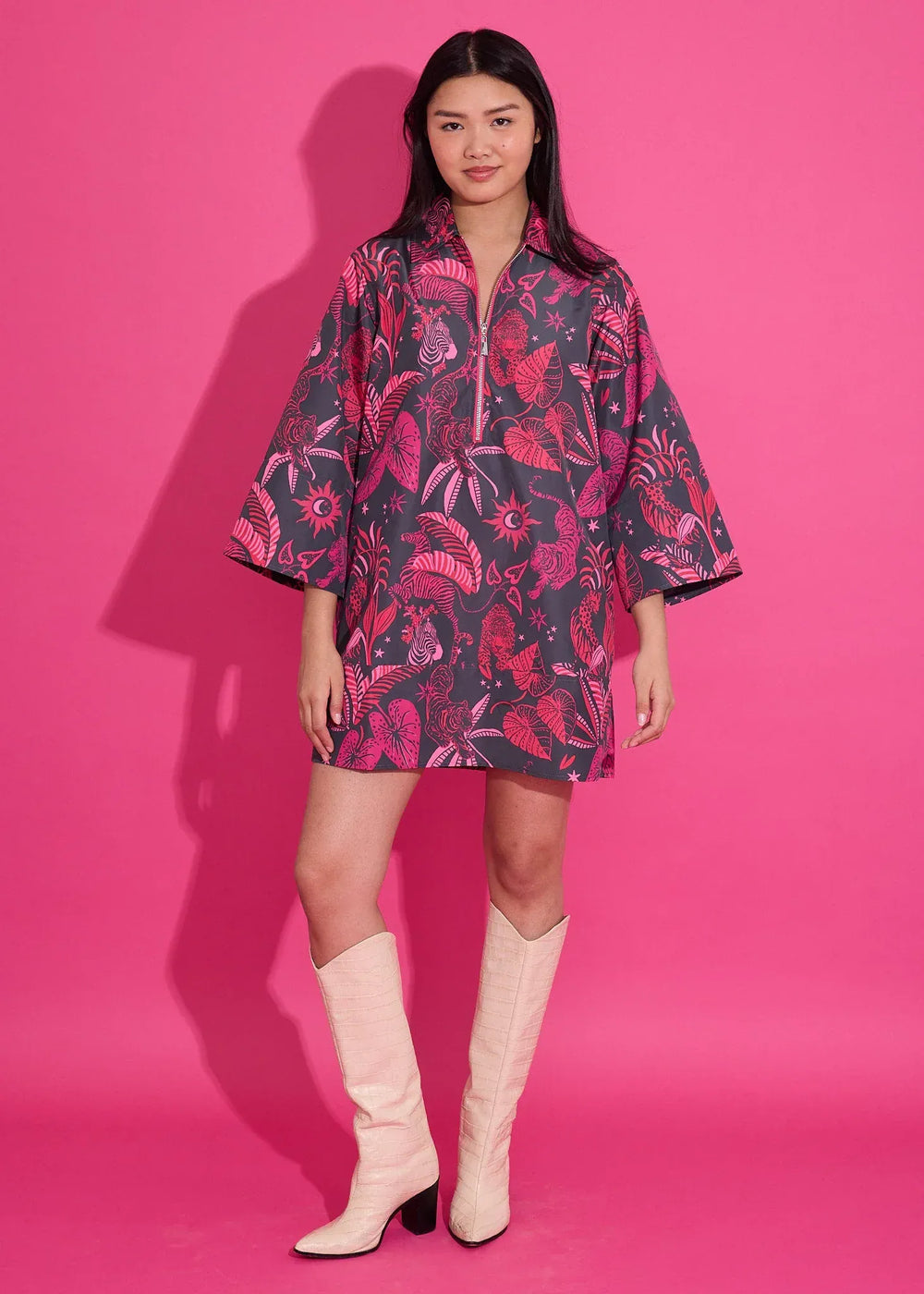 Alden Adair Dress Zebra Lounge / XS Dakota Dress