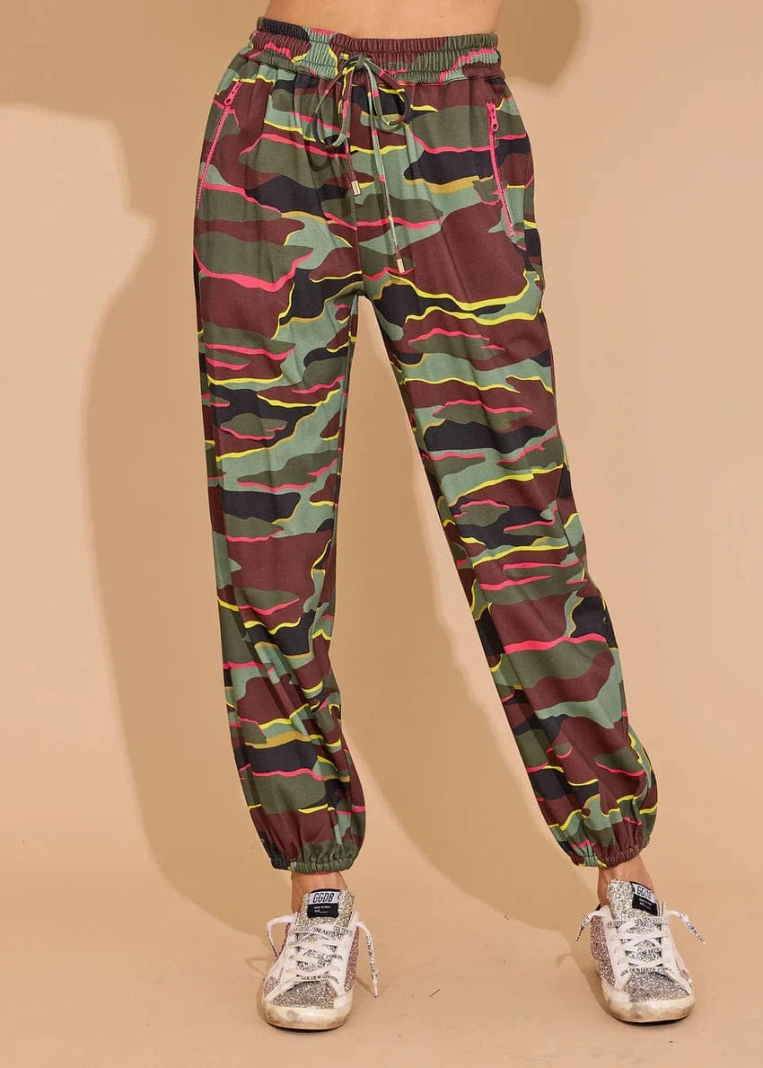 Alden Adair Pants Neon Camo / XS Elton Pant
