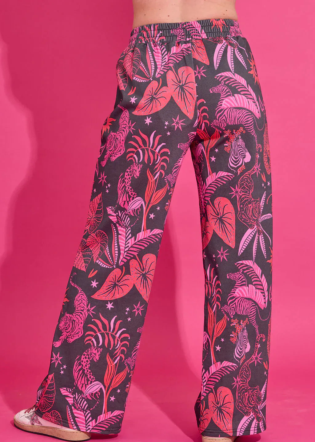 Poppy Pant - Zebra Lounge – Teal Poppy Poppy Pant - Zebra Lounge – Teal Poppy