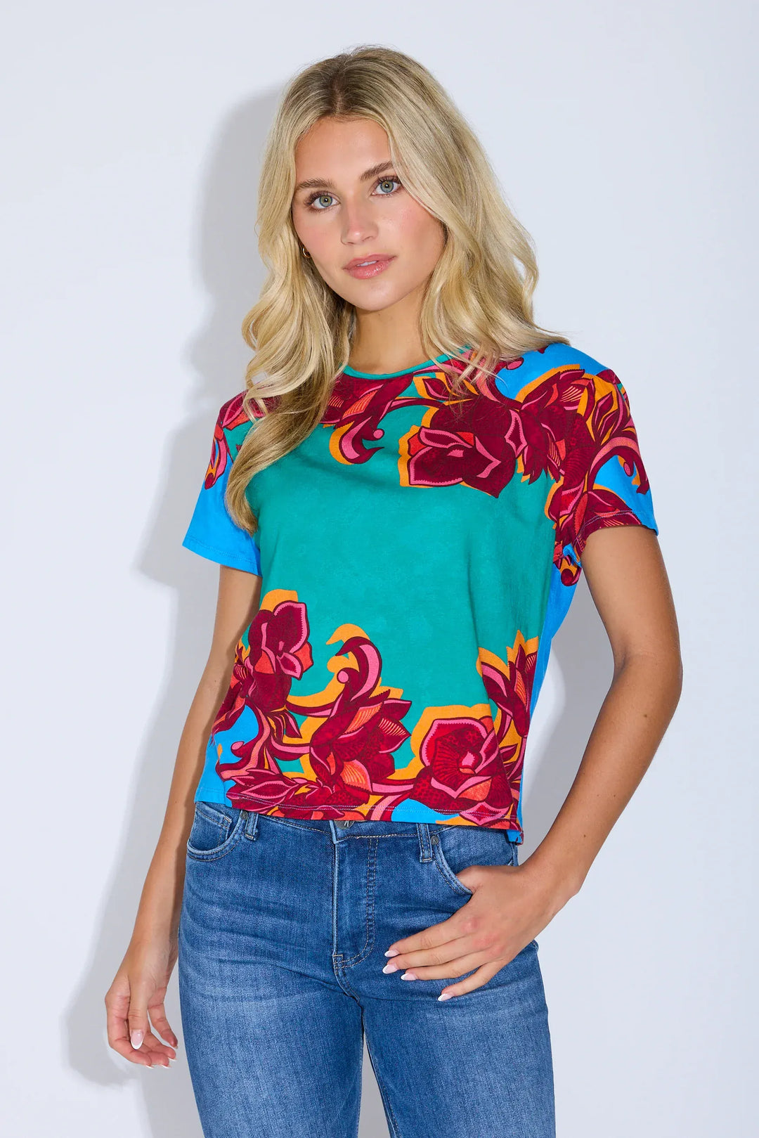 Alden Adair Tee Cactus Flower / XS Amy Tee