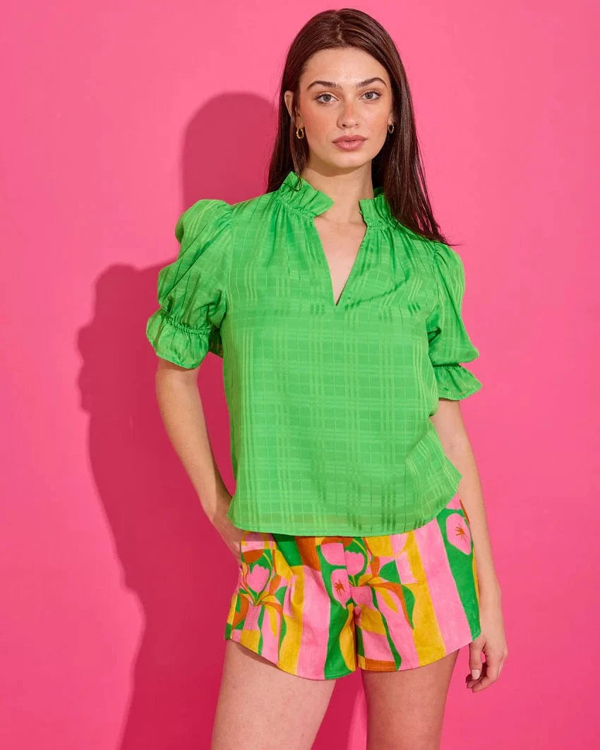 Alden Adair Top Greenery / XS Lottie Top