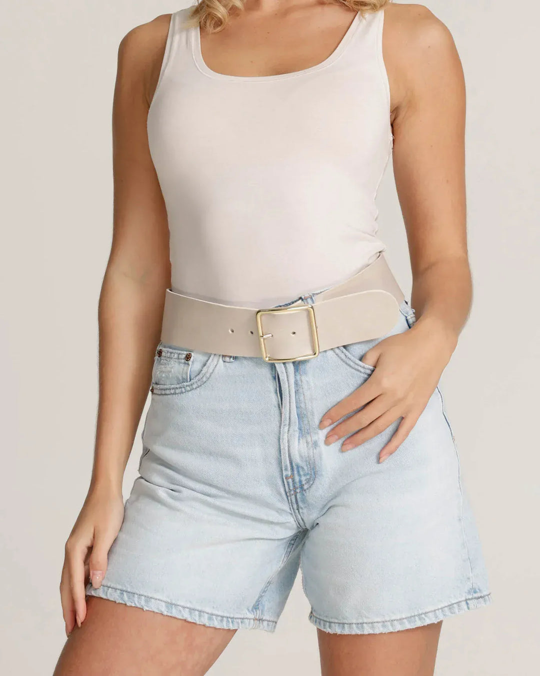 Amsterdam Heritage Belt Naomi Wide Leather Waist Belt