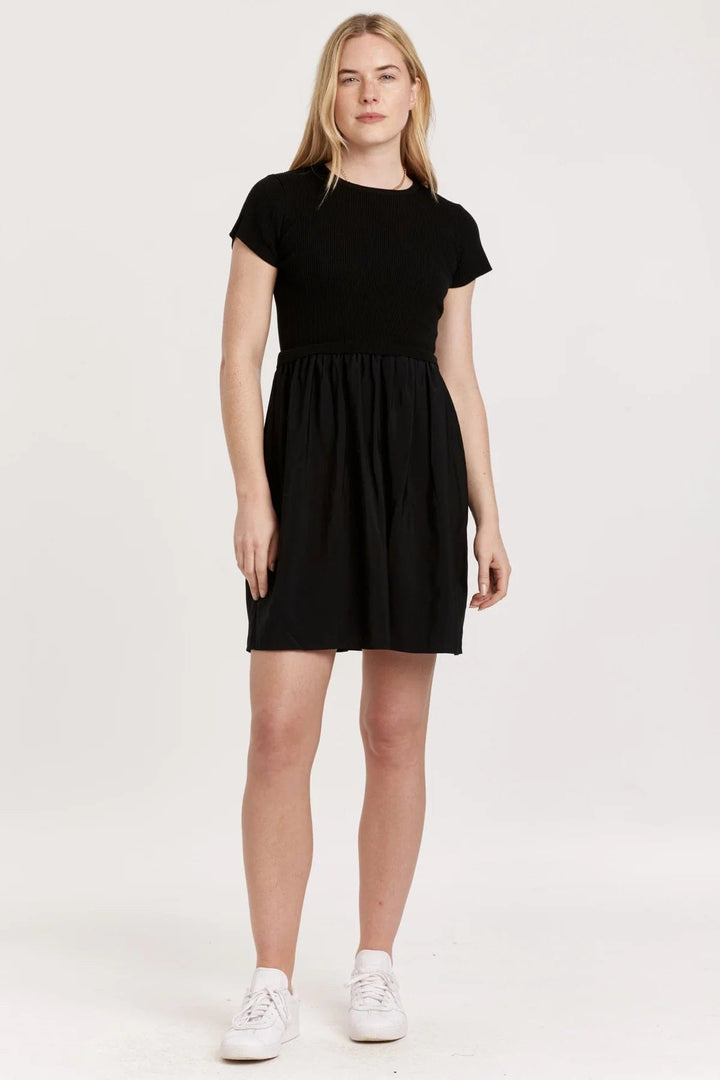 Another Love Dress Black / XS Avalon Mock Neck Dress