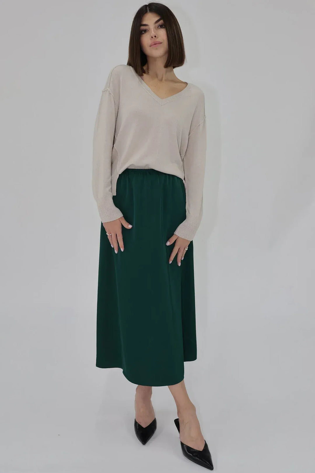 Another Love Skirt Liya Satin Skirt