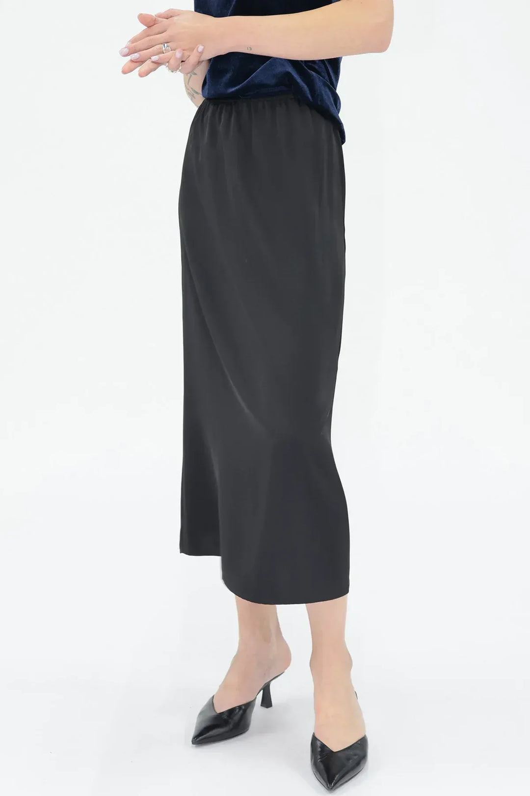 Another Love Skirt Liya Satin Skirt