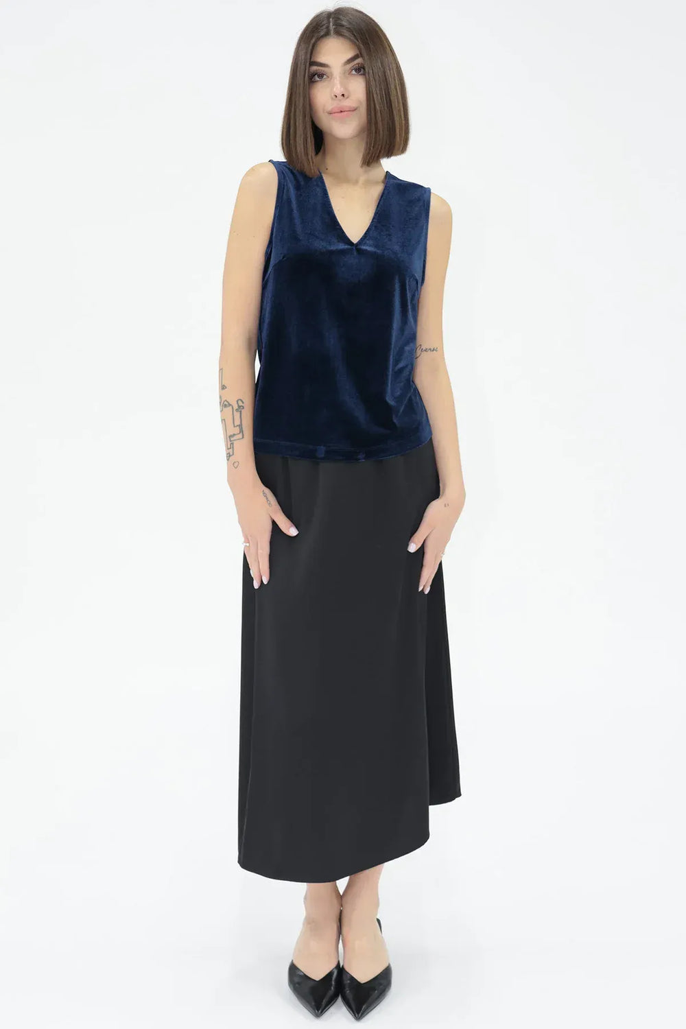 Another Love Skirt Liya Satin Skirt