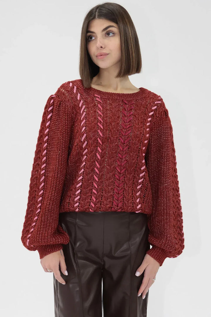 Another Love Sweater Red Rose / XS Harper Sweater