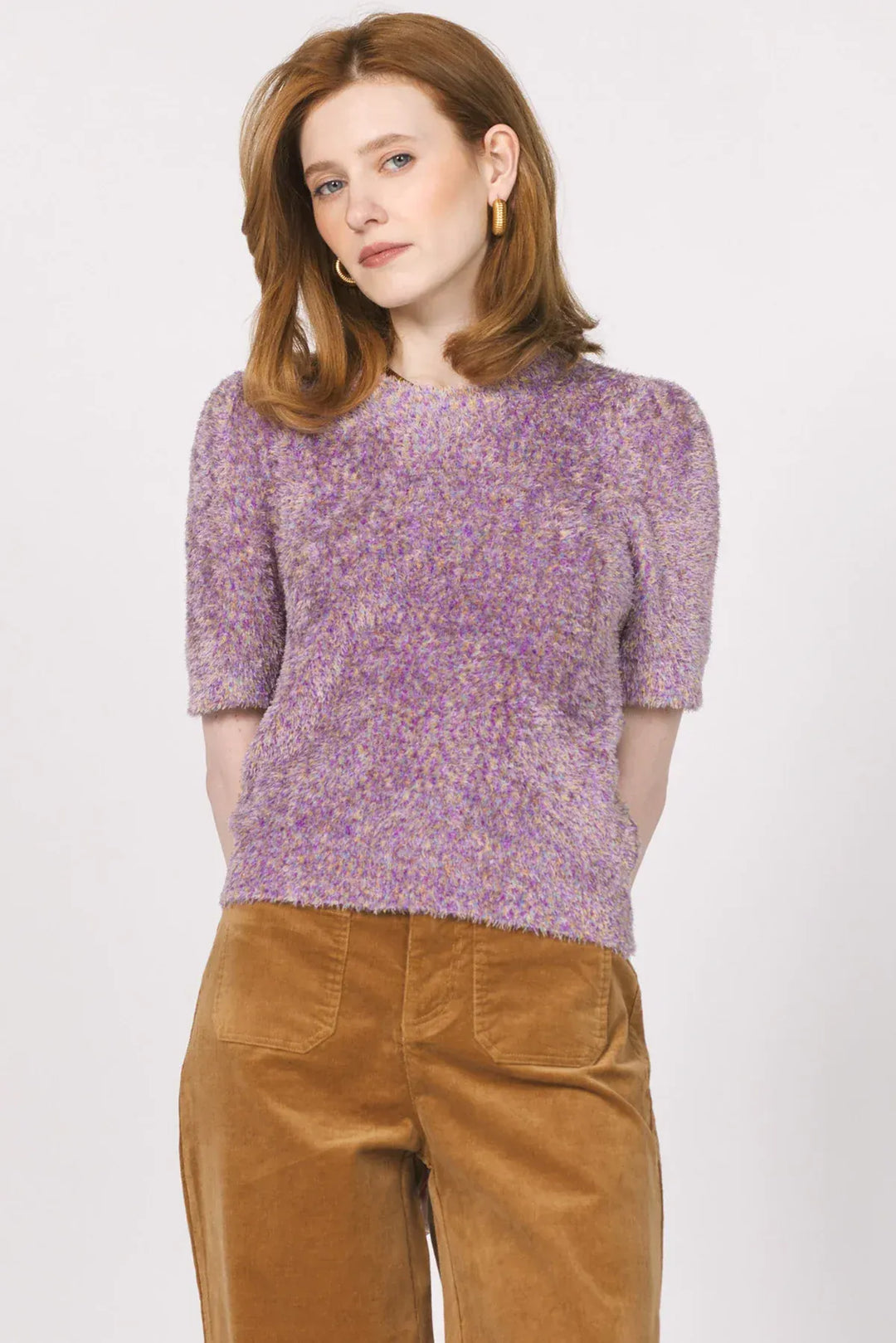 Another Love Sweater Tatum Puff Sleeve Sweater