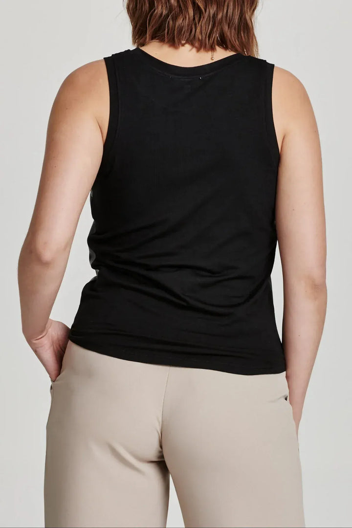 Another Love Tank Carmela Vegan Leather Tank