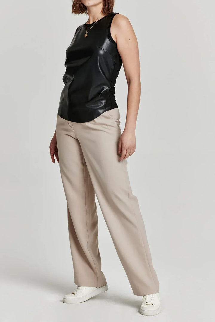 Another Love Tank Carmela Vegan Leather Tank