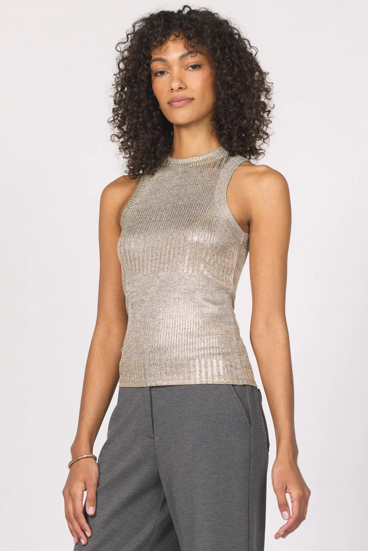 Another Love Tank Gold Foil / XS Pamela Foil Tank