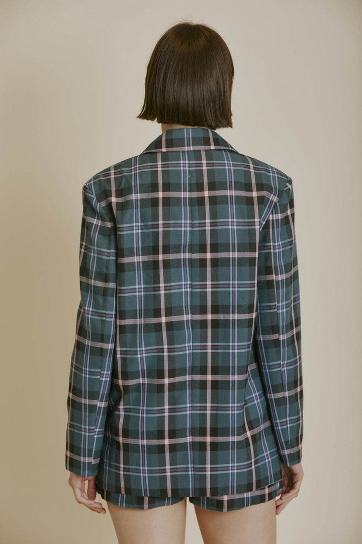 Aureum Blazer Aureum Plaid Blazer