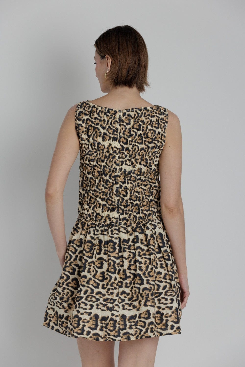 Aureum Dress Eliana Smocked Midi Dress