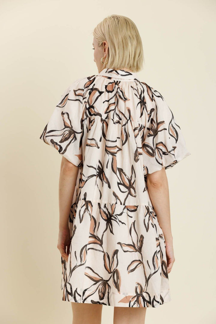 Aureum Dress Norah Floral Mini Dress
