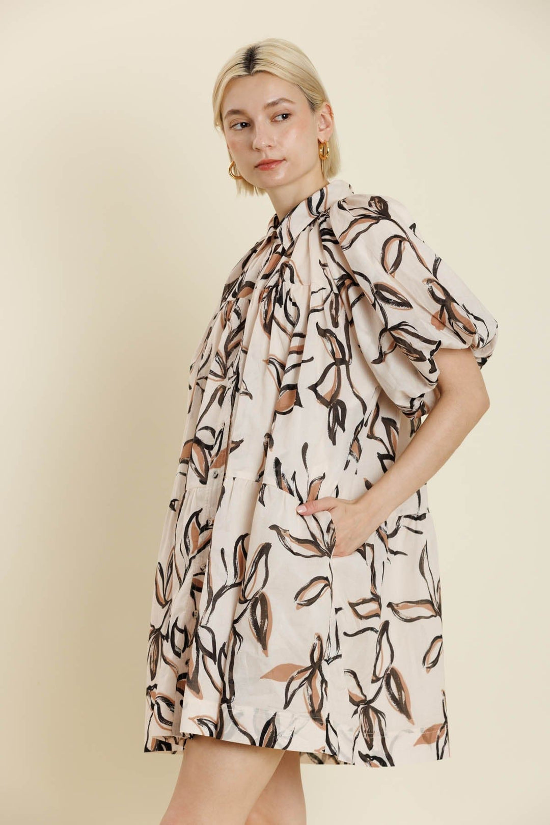 Aureum Dress Norah Floral Mini Dress