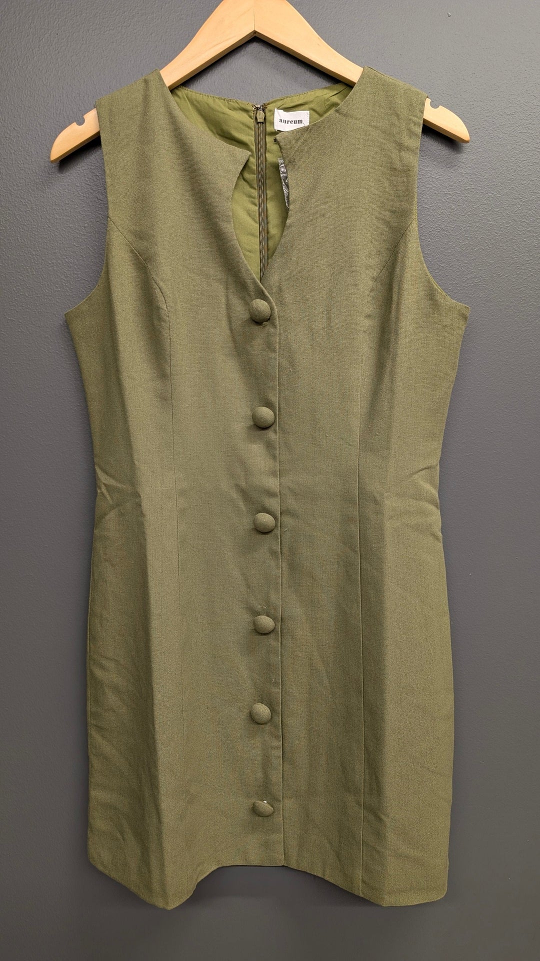 Aureum Dress Olive / XS Jana Keyhold Mini Dress