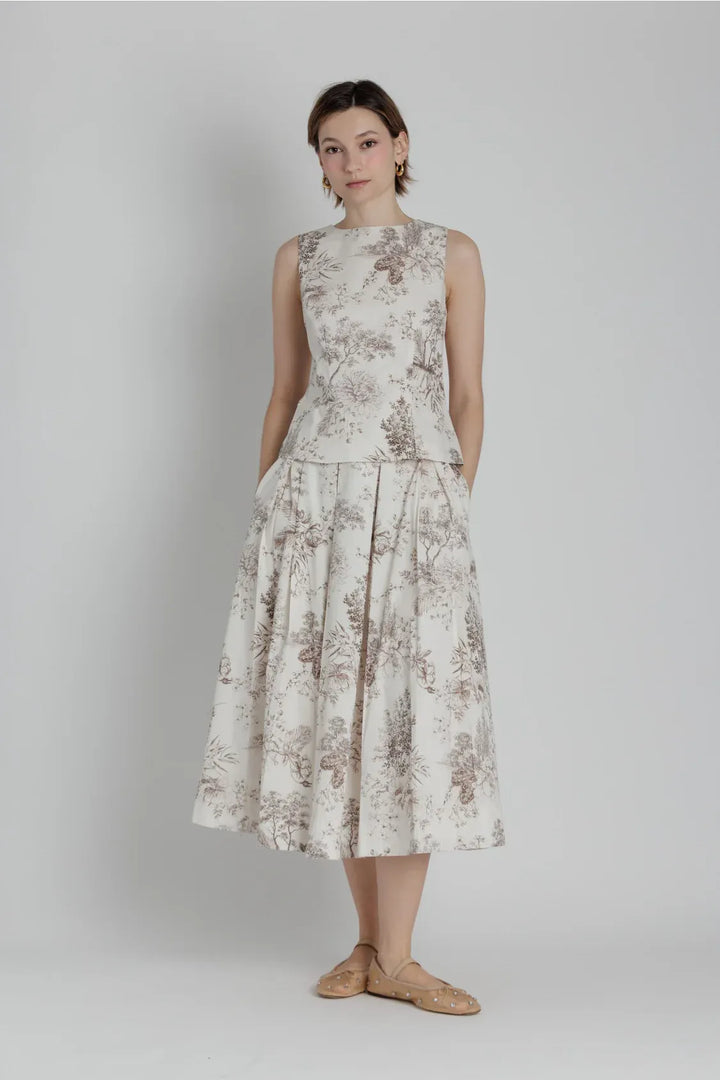 Aureum Top Cora Toile Top