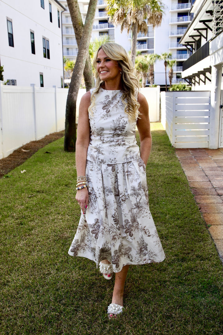 Aureum Top Cora Toile Top