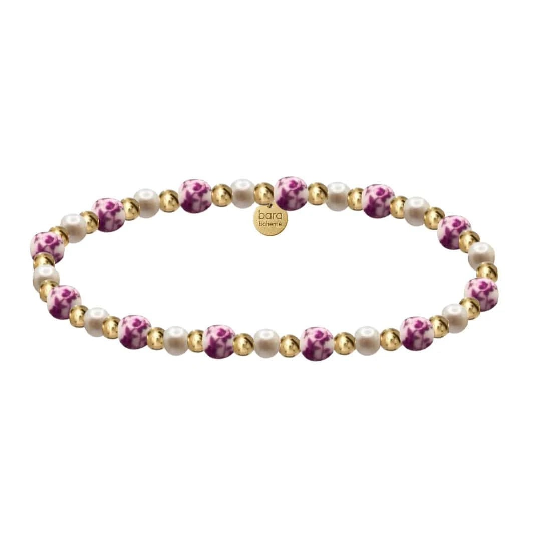 Bara Boheme Bracelet Pink Bara Boheme Bracelet - Blue Rose