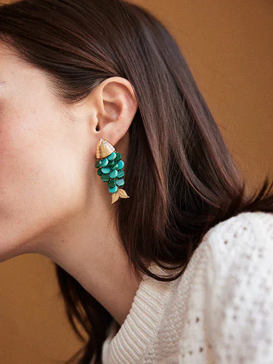 BaubleBar Earrings Ripple Effect Fish Earrings
