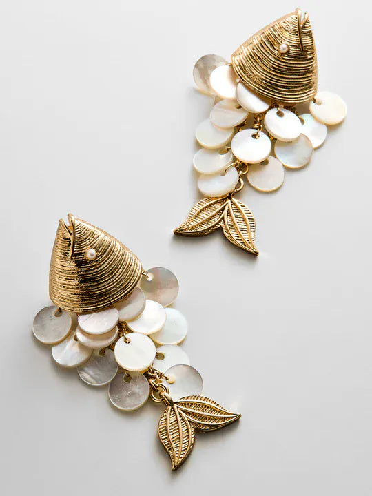 BaubleBar Earrings Ripple Effect Fish Earrings