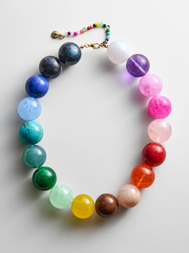BaubleBar Necklace Rainbow Jane Beaded Necklace