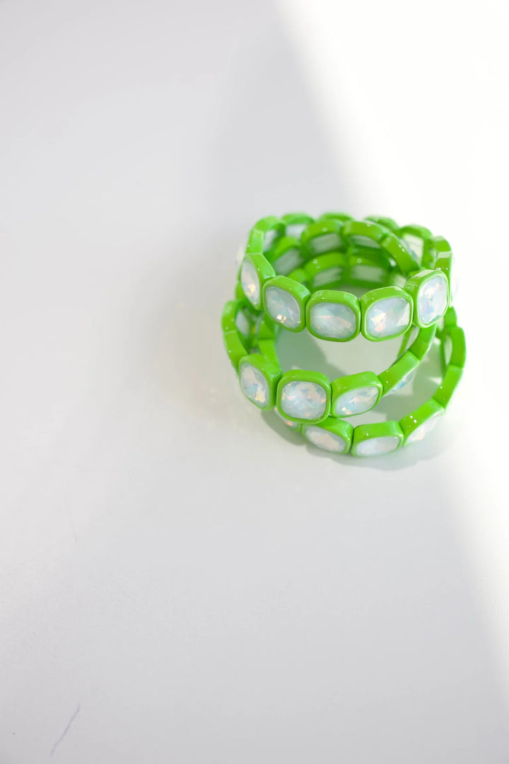 Béljoy Bracelet Green Gigi Gemstone Bracelet