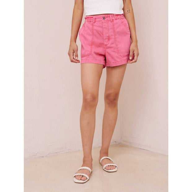 Bella Dahl Shorts Havana Pink / S Callie Ruffle Short