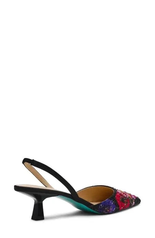 Betsey Johnson Sandal Oppal Floral Pumps