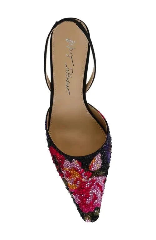 Betsey Johnson Sandal Oppal Floral Pumps