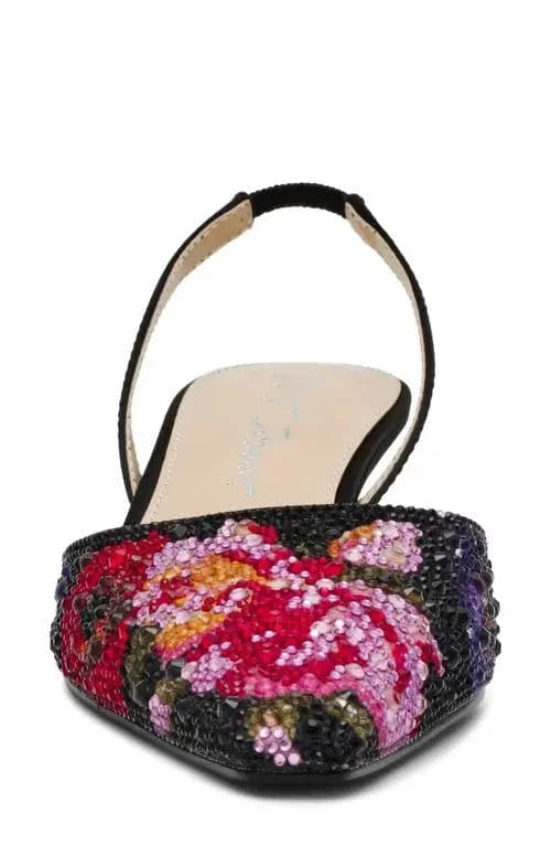 Betsey Johnson Sandal Oppal Floral Pumps