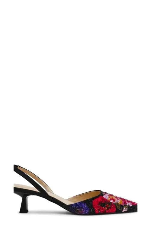Betsey Johnson Sandal Oppal Floral Pumps