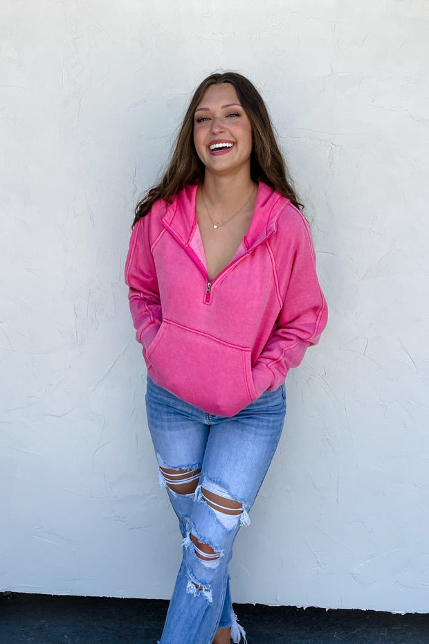 Blakeley PreOrder Pink / XS Easy Does It Pullover - PRE-ORDER