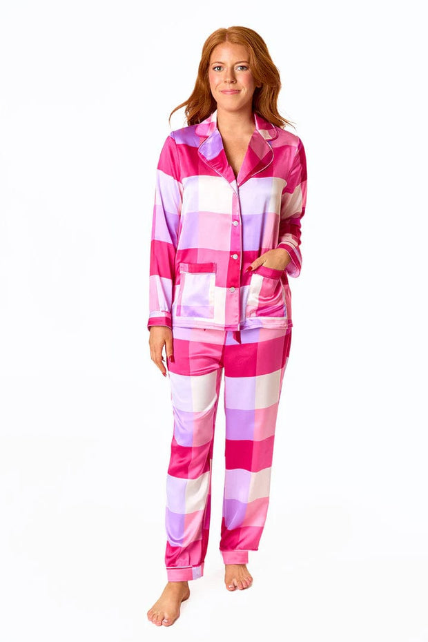Buddy Love Loungewear Pink Poinsettia / XS Penelope Loungewear Set