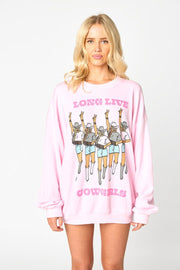Buddy Love Sweatshirt Long Live Cowgirls / X Small Vickie Sweatshirt