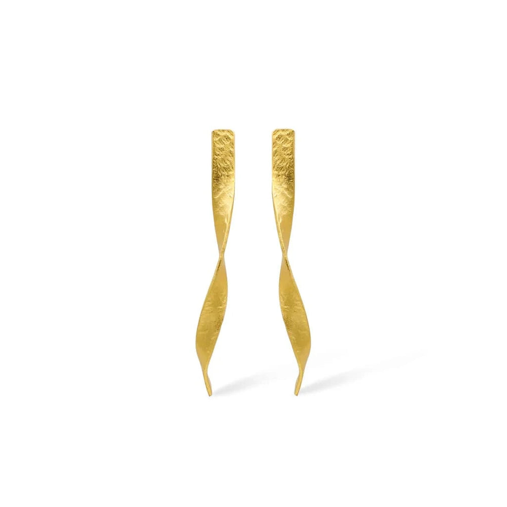 By Aris Earrings Swirl Post Earrings
