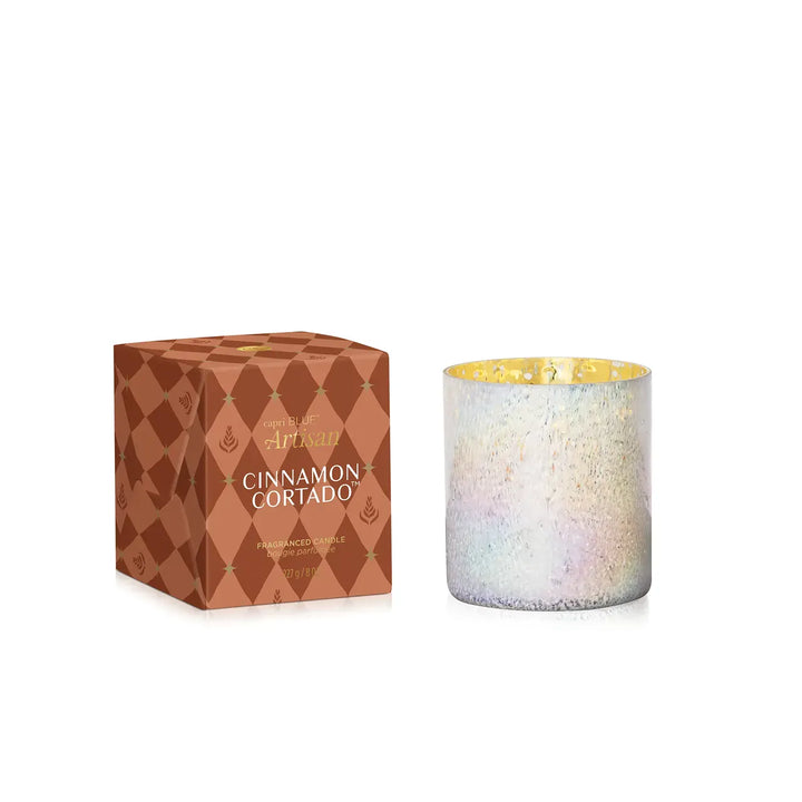 Capri Blue Candles Cinnamon Cortado Winter Bazaar Boxed Candle