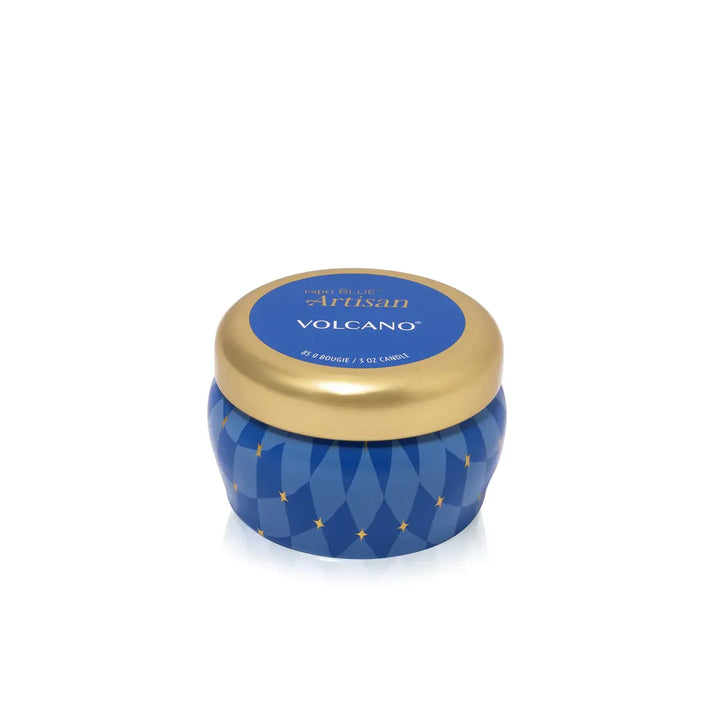 Capri Blue Candles Volcano Winter Bazaar Mini Tin Candle