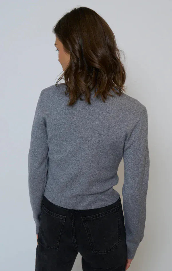 Central Park West NY Top Jay Studded Polo Top